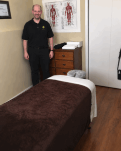 Mike Gillis RMT Massage Therapy Clinic Room